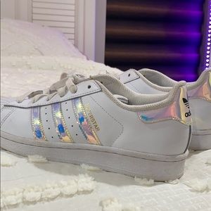 RARE holographic adidas superstar